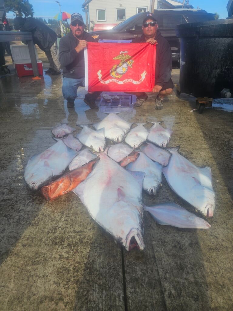Deck of the Rippin Lips II fishing charter boat